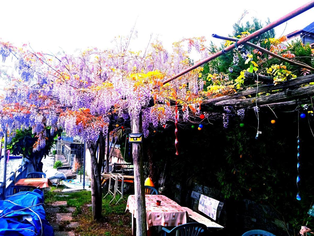 Affittacamere Trattoria Della Cascata Oggebbio Exterior photo